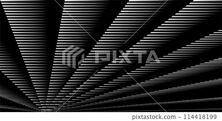 Black stripe sharp line sunrise abstract background Black stripe sharp line sunrise abstract background 114418199
