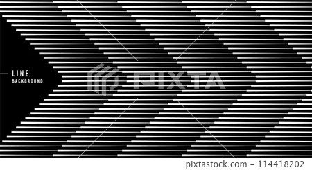 Motion speed arrow sharp line abstract background 114418202
