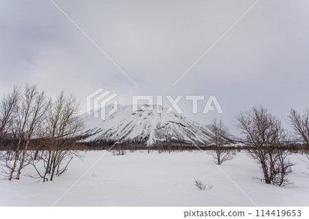 Hibiny mountains, springtime at Russian Nord, sunshine 114419653