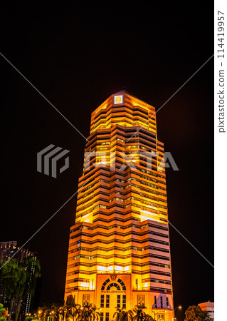 馬來西亞吉隆坡夜景 馬來西亞吉隆坡夜景 114419957