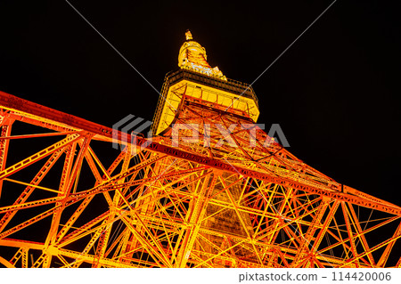 東京的夜晚 東京鐵塔 114420006
