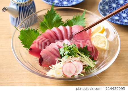 鰹魚刺身 114420995
