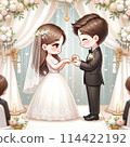 Wedding illustrations 114422192