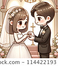 Wedding illustrations 114422193