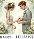 Wedding illustrations 114422195