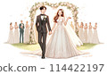 Wedding illustrations 114422197