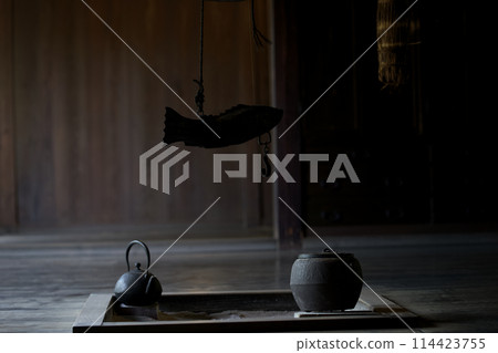 Scenery with a hearth 114423755