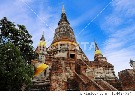 Thai Ayutthaya Wat Yai Chai Monkong 114424754
