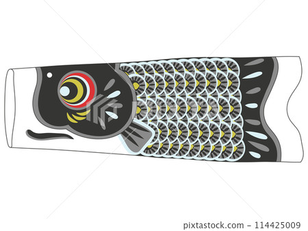 鯉魚旗“爸爸（黑鯉魚）” 114425009