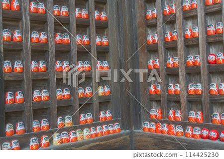 拍攝大阪府箕尾市勝尾寺的達摩 114425230