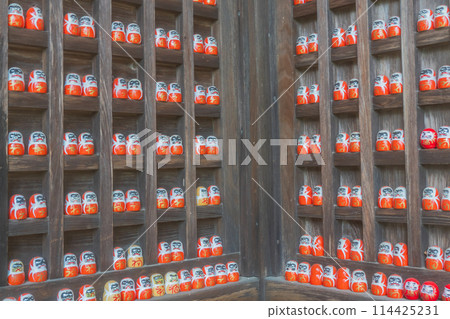 拍攝大阪府箕尾市勝尾寺的達摩 114425231