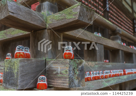 Photographed Daruma of Katsuo-ji Temple in Minoo City, Osaka Prefecture 114425239