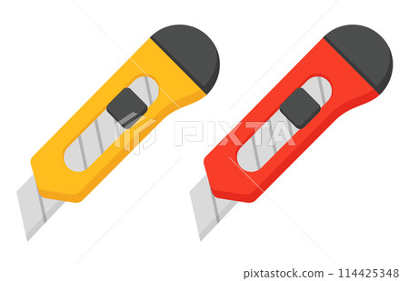red and orange cutter flat red and orange cutter flat 114425348