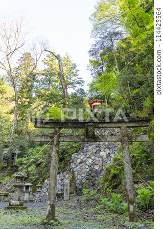 Kurama Temple: The Winding Approach to the Temple, Maou Falls 114425564
