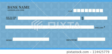 vector, cheque, board 114425779