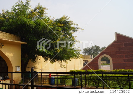 Scenery of Jantar Mantar in Jaipur, India 114425962