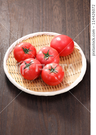 Tomato packed in miso soup Tomato packed in miso soup 114426072