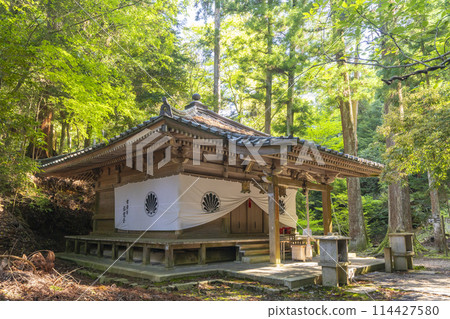 鞍馬寺奧之院參道 Soshodani不動堂 鞍馬寺奧之院參道 Soshodani不動堂 114427580