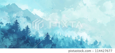 多雲的山 114427677