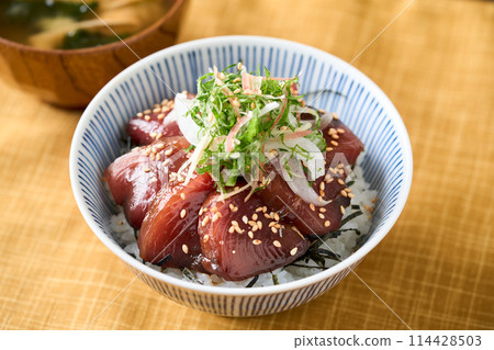 Pickled rice bowl of bonito Pickled rice bowl of bonito 114428503