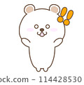 Surprised Polar Bear 114428530