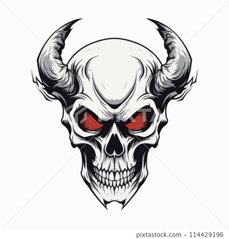 Dark Energy Skull Demonic Presence 114429196