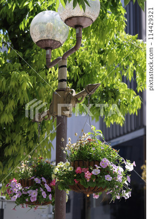 Street corner 114429321