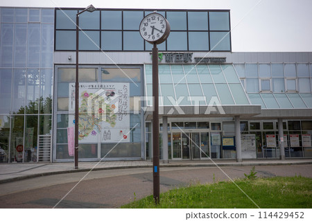 Scenery around Shinjo Station (Shinjo City, Yamagata Prefecture) 114429452
