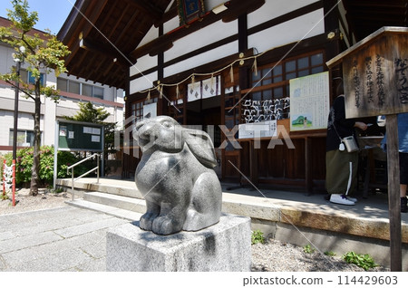 Miwa Shrine Lucky Rabbit and Worship Hall Miwa Shrine Lucky Rabbit and Worship Hall 114429603