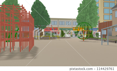 非常適合動畫背景的 3D 影像 非常適合動畫背景的 3D 影像 114429761