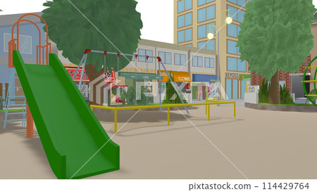 非常適合動畫背景的 3D 影像 非常適合動畫背景的 3D 影像 114429764