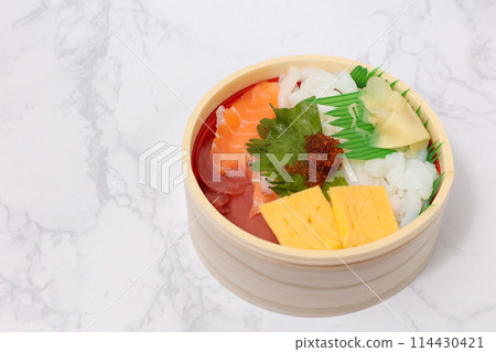 Seafood, sashimi, toppings, seafood, seafood bowl, Japanese food, cuisine, bowls, sushi, salmon, tuna, Seafood, sashimi, toppings, seafood, seafood bowl, Japanese food, cuisine, bowls, sushi, salmon, tuna, 114430421