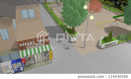 A 3D image perfect for animation backgrounds A 3D image perfect for animation backgrounds 114430590