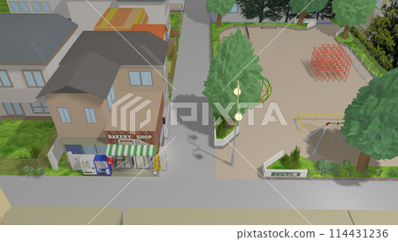 A 3D image perfect for animation backgrounds 114431236