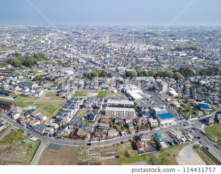 埼玉縣埼玉市水沼區住宅區鳥瞰圖 114431757