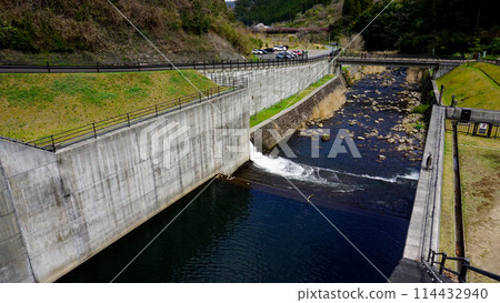 Oyama dam of Hita City, Oita prefecture Oyama dam of Hita City, Oita prefecture 114432940