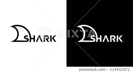 The Shark logo design is unique and modern 2 The Shark logo design is unique and modern 2 114432972
