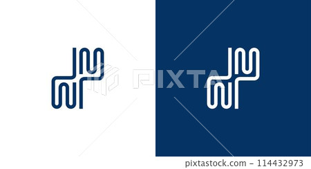 Modern and unique WM logo design Modern and unique WM logo design 114432973