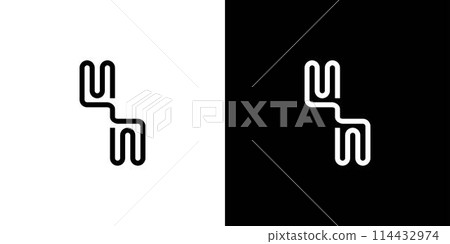 Modern and unique MW logo design Modern and unique MW logo design 114432974
