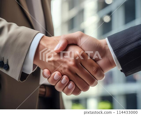 握手的商人 114433000