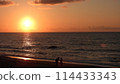 積丹町野塚海岸的日落 114433343