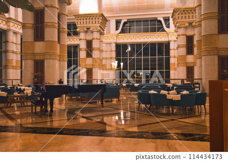 Luxury hotel restaurant Luxury hotel restaurant 114434173