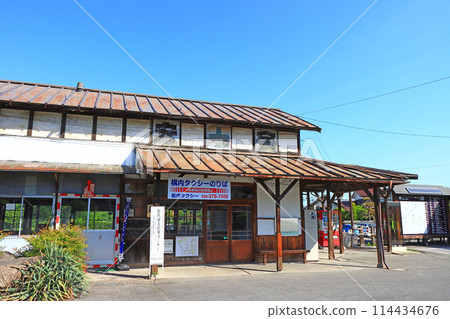 Scenery of the old Matsushiro Station, Nagano City, Nagano Prefecture 114434676