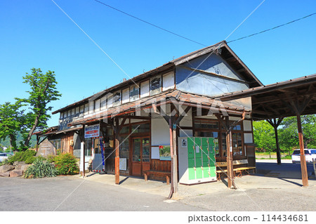 長野縣長野市舊松代站風景 114434681