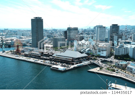 View from Kobe Port Tower (photographed in May 2024, after renovation) 114435017