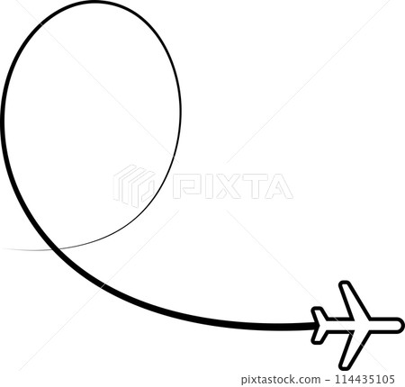 Airplane routes, aircraft, plane paths, travel 114435105