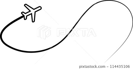 Airplane routes, aircraft, plane paths, travel Airplane routes, aircraft, plane paths, travel 114435106