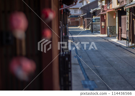 福井縣小浜市桑町町的歷史街景照片。 114436566