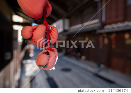 A photo of Sanchomachi, a historic street in Obama City, Fukui Prefecture. A photo of Sanchomachi, a historic street in Obama City, Fukui Prefecture. 114436574