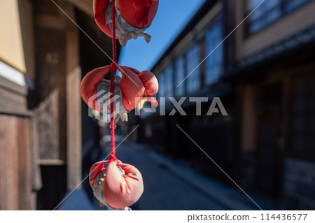 A photo of Sanchomachi, a historic street in Obama City, Fukui Prefecture. A photo of Sanchomachi, a historic street in Obama City, Fukui Prefecture. 114436577